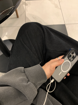 ステーブルソフトカーゴフリースブラッシュドセミワイドバンディングパンツ