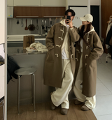  Liu Wool Overfit Duffel Coat