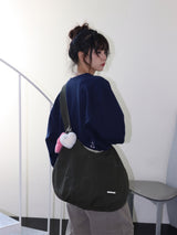 リバーシブルポケットバッグ (BEIGE & KHAKI)