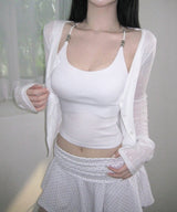 gem cross sleeveless (4colors)