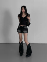 mikasa mesh top (3 color)