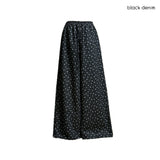 (2color) デイジーバンディングワイドデニムパンツ