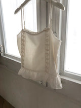 Lace Sleeveless Blouse