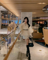 Cape Half Coat(belt set)
