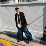 Real Big Balloon Snap Denim Pants