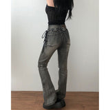Drawing High-waist Bootscut