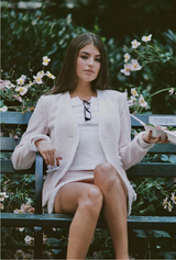 Carrie tweed jacket - pink