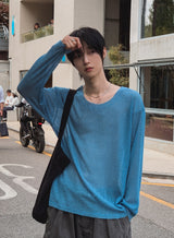 Lea Cut-Off Boat Neck Knit