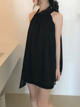 Sein Chiffon Halter Blouse (3 colors)