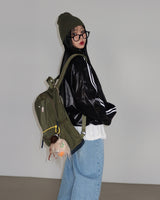 [UNISEX] トラックグロッシーウィンドブレーカージャージジャケット