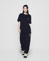25FW ACベアベーシックロゴズリーパンツ ブラック