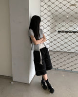 ステッチバミューダパンツ