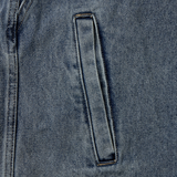 LEGACY CURVED CUT OFF DENIM JACKET