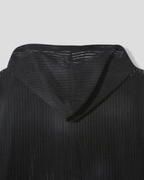 ルクルメッシュダーティーフーデッドジップアップ