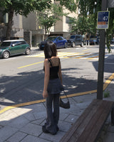 Rolly skirt pants