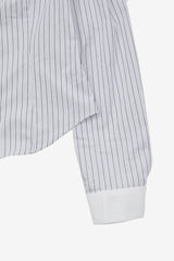 Caelum collar striped shirt