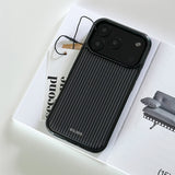 SUN CASE GRAPHIC STRIPE BLACK