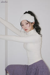 ファーアンゴラヘアバンド