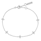 シルバースターステーション925シルバーブレスレットB061-02H