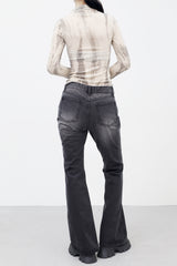Meldy Sand Bootcut Pants