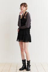 バルーンドレス black