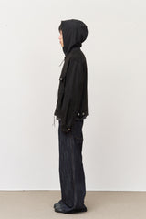 Node Collar Suede Jacket