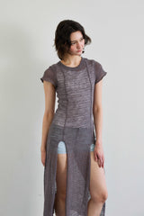 WITTY KNIT ONE-PIECE / MOCHA