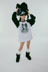 ラグランロングスリーブTシャツ_ブラック
