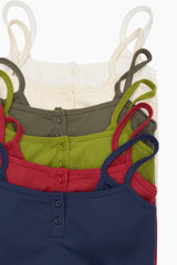 Button With Cup Sleeveless