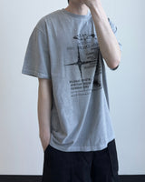 オルビピグメントプリントショートスリーブTシャツ