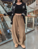 Beary Balloon Brushed Wide Pants