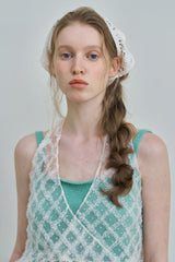 Halter top blouse_beige