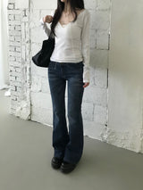 Rush Denim Bootcut Pants (one color)