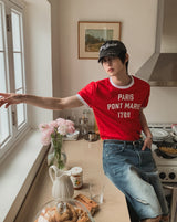 マリー1789リンガー半袖Tシャツ