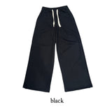 Dus string wide sweatpants