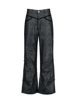 PYTHON LACE PANTS