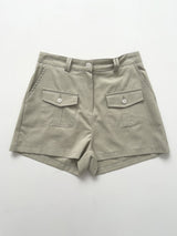Deuan Two-Pocket Cotton Shorts