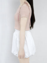 BALLET ONE SHOULDER HALF KNIT (3 COLORS)