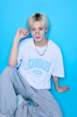 オクトパスフットボールTシャツ×バンダナ（スカイブルー）