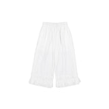 Berry Punching Lace Capri Pants (ivory)