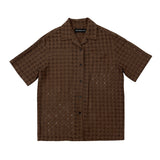 BROWN KNIT SHIRT