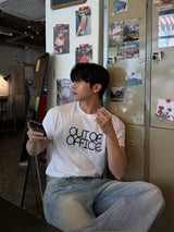 アウトオブオフィスクロップTシャツ