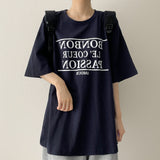 ボンボン レタリング ショートスリーブ Tシャツ