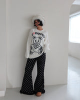 Kitchee bear oversized knitwear