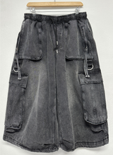 D-RING ZIPPER CARGO Bermuda