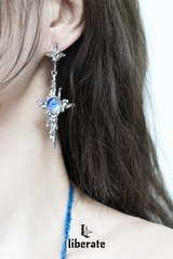 [IVE Wonyoung, Aespa NingNing Pick] Monsters Tear Earring