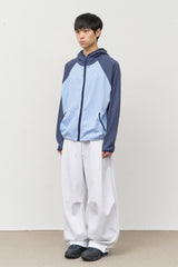 Coke Raglan Hooded Zip Up