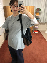 Round boxy tee