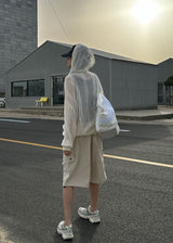 BALLOON CARGO HALF PANTS