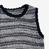 Miju's Fringe Sleeveless Knitwear